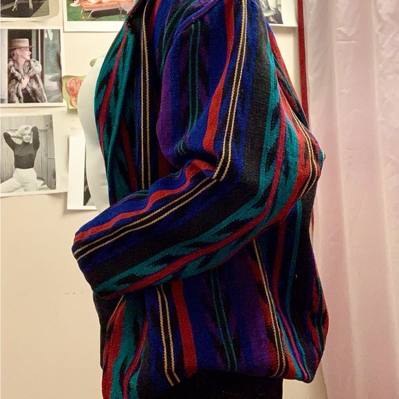 🌟Colorful Striped Blazer - Picture 2 of 7